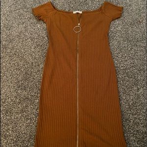 Zip up dress